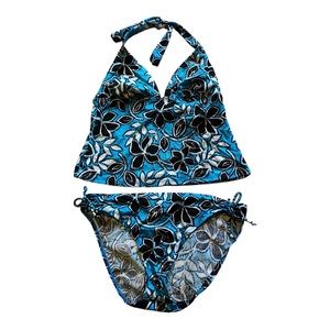 Athena 2- Piece Vintage Tankini -Floral